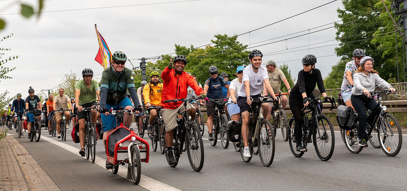 Fahrradsternfahrt.Ruhr 2025
