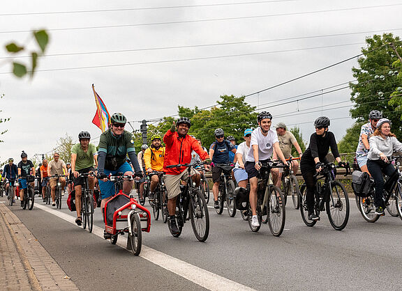 Fahrradsternfahrt.Ruhr 2025