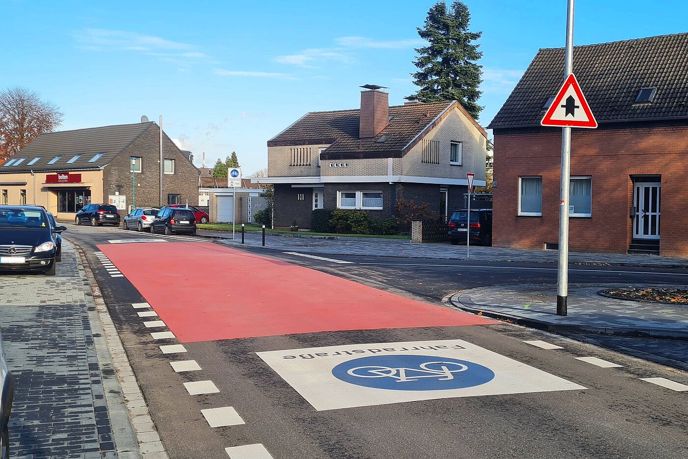 Fahrradstraße Geststraße Baerl