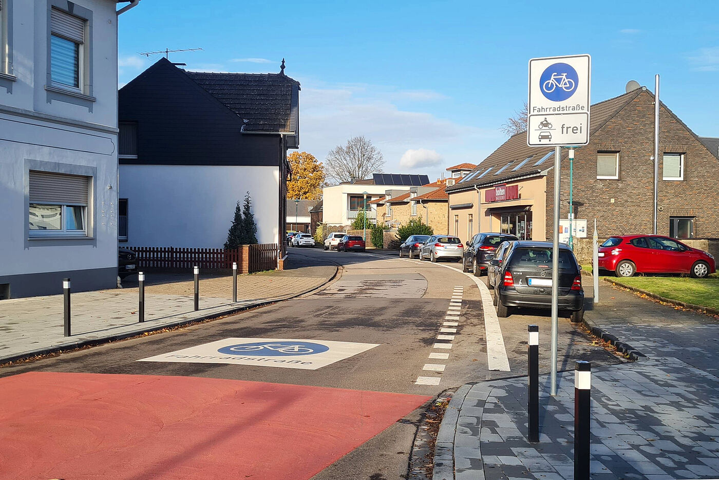 Fahrradstraße Geststraße Baerl