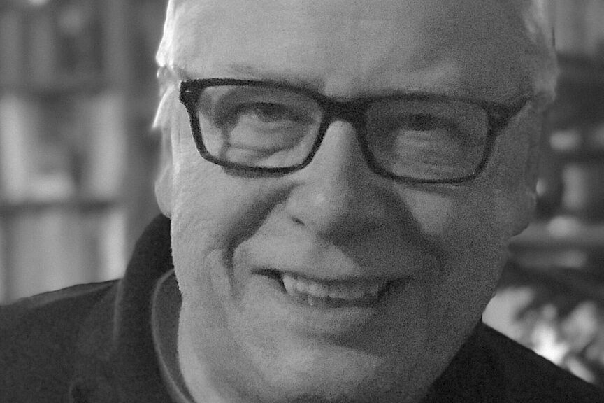 Ralf Klagges Ein schwarz-weiß-Portrait des verstorbenen Ralf Klagges.